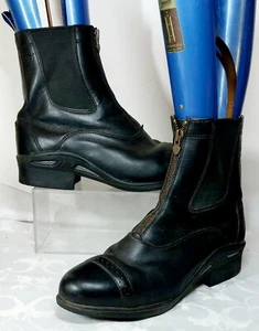 Botas ARIAT Hombre Negras Cobolt XR Devon Pro Inglés Caballo Paddock Talla 10.5W - Imagen 1 de 9