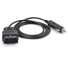 1.5M 5Ft Auto Car Obd2 Ii Emergency Lighter Power Cigarette Cable Battery Tool