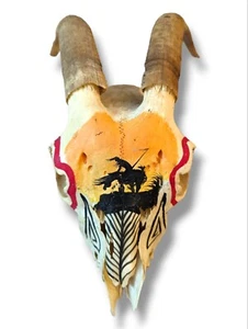 Ram Skull Native Art - Picture 1 of 5