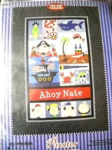 Pirates Ahoy Nate Ahoy Norah Quilt by Amy Bradley Designs ABD267 - Picture 1 of 3