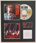 John Lennon - Signed Autographed - Live In New York City - Album Display