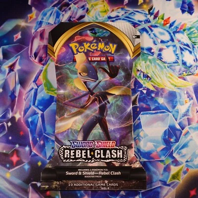 Pokemon Espada y Escudo - Choque Rebelde - Booster Pack Foto 1 de 3