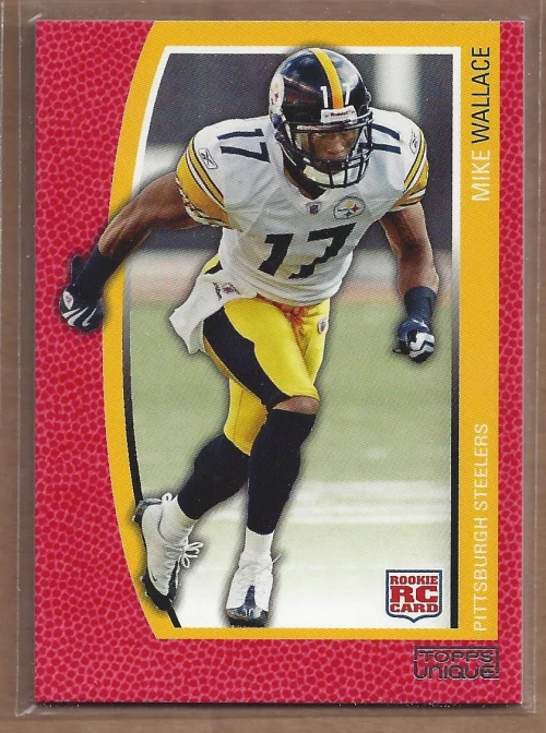 2009 Topps Unique Red #174 Mike Wallace - Image 1 of 1