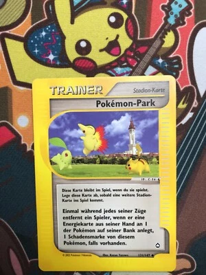 Pokemon-Park 131/147 Aquapolis deutsch Pokemon Karten NM+ - Bild 1 von 2