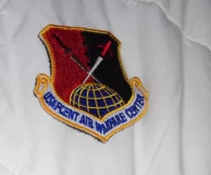 US AIR FORCE PATCH, USAFCENT AIR WARFARE CENTER, COLOR, W/HOOK LOOP Verschluss - Bild 1 von 1
