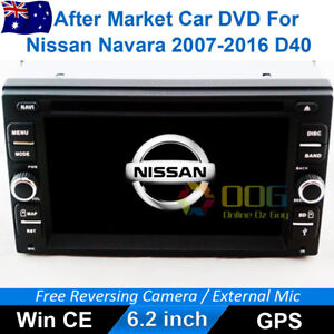 6.2" Car DVD GPS Navigation Head Unit Stereo For Nissan Navara 2007-2015 D40