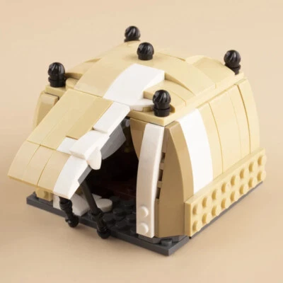 Castillo medieval sin usar, en caja, armas de asedio caballeros del ejército de guerra para LEGO conjunto de bloques de construcción Foto 1 de 4