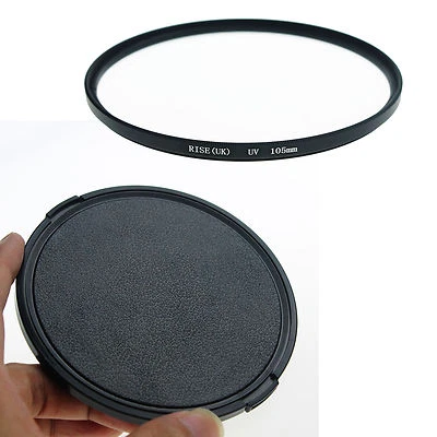 Snap-on/Clip-on style 105MM Front LENS CAP+105mm UV filter 105mm Lens Protector - Image 1 of 4