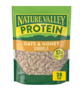 Nature Valley Oats 'n Honey Protein Granola 28 oz. FREE SHIPPING - Picture 1 of 6
