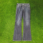 Rock-&-Republic Bootcut Low-Rise Jeans Women 6/8 29x30 Kassandra Embellished