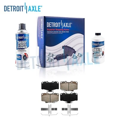 Front Ceramic Brake Pads for 1996-2002 Toyota 4Runner 1995-1997 1998 2004 Tacoma - Image 1 of 4