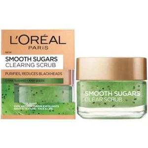L'Oreal Paris glatte Zuckerreinigung Gesichtspeeling 50 ml - Bild 1 von 1