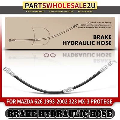 Manguera hidráulica de freno delantero izquierdo/derecho para Mazda 626 323 MX-3 MX-6 Protege Foto 1 de 4