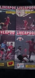 Liverpool HOME Programmes 1986/87