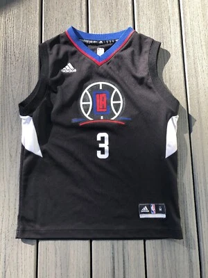 Adidas NBA Boy’s Sz M LA Clippers #3 Chris Paul Alternate Black Jersey - Изображение 1 из 4