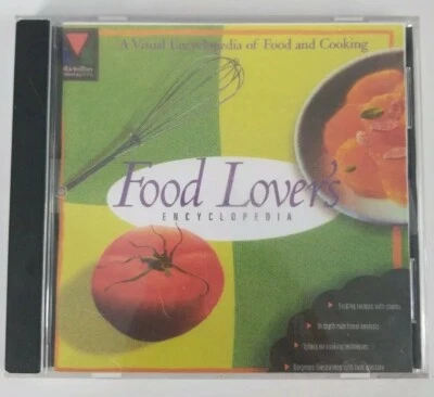 Food Lovers Encyclopedia PC CD ROM Windows 95 Mac - Image 1 of 4