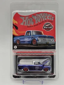 Hot Wheels - Redline Club - 1962 Ford F100 - Blue - #14012/30000 - Picture 1 of 8