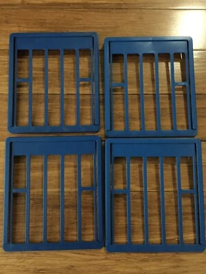 Vintage 1978 MB Casino Bingo Milton Bradley Board Game Replacement TRAYS (4x) - Image 1 of 4