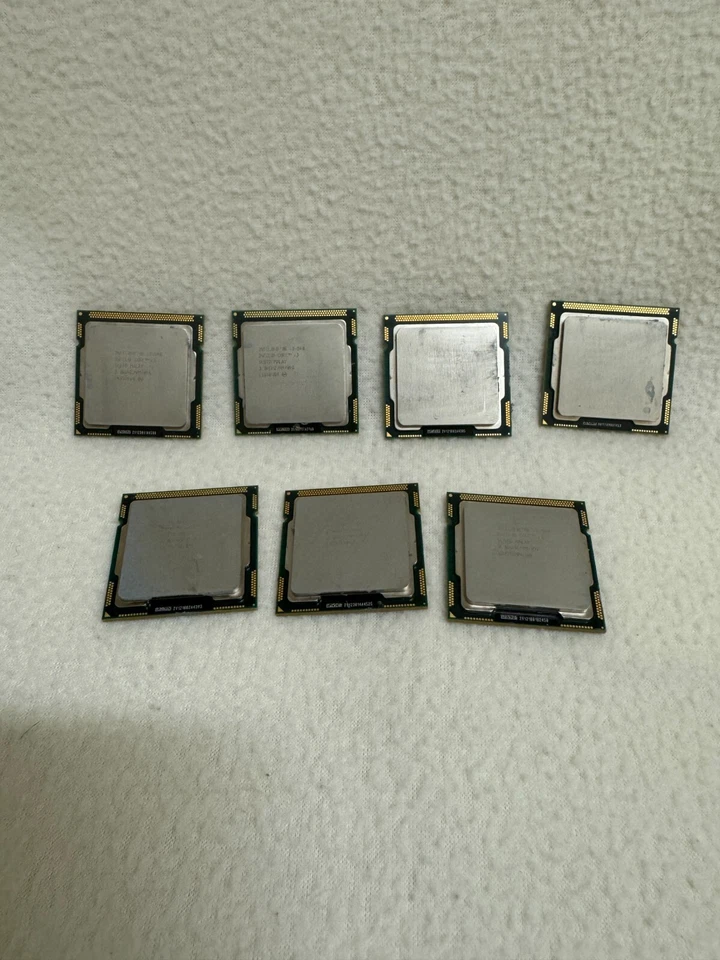 Лот из 7 процессоров Intel Core i3-540 SLBTD CPU - Б/У!!! - Изображение 1 из 1