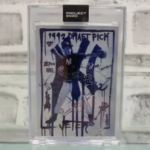 Tarjeta Derek Jeter Topps Project 2020 #93 1992 selección del draft Gregory Siff - Imagen 1 de 2