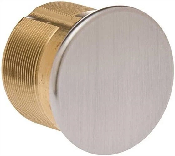 Cilindro de mortaja ficticio cromado satinado KABA ILCO 1-1/8 pulgadas Foto 1 de 1