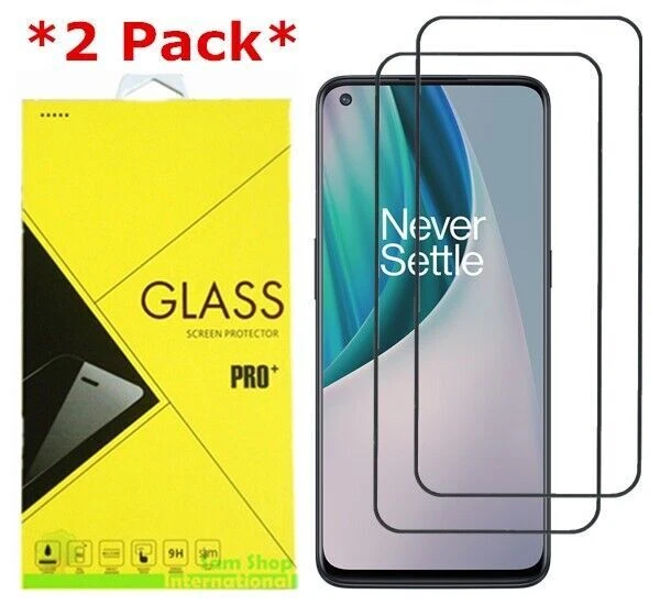2-pack for OnePlus Nord N100 Guard Premium Real Tempered Glass Screen Protector