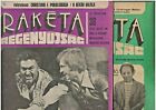 Vintage Hungarian Communist Era Novel Magazines, Lot Of 2, Raketa, 1974-79