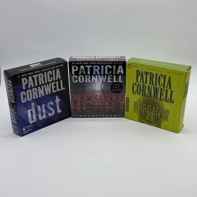 Patricia Cornwell Lot Of 3 Audiobooks CD - Image 1 of 4