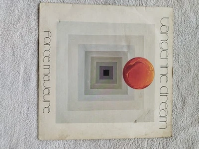 TANGERINE DREAM - FORCE MAJEURE 1st UK Virgin 1979 CLEAR LP VG+ - Image 1 of 4