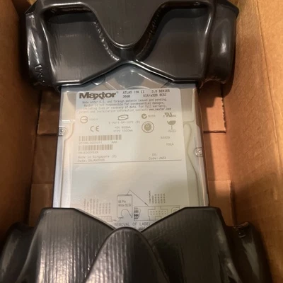 Maxtor Atlas 15K II 8E036L0 36 GB Ultra320 SCSI New in box - Image 1 of 4