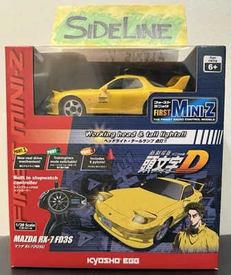 KYOSHO 1/28 Remote Control MAZDA RX-7 FD3S “Initial D” NEW (First Mini-Z) - Image 1 of 2