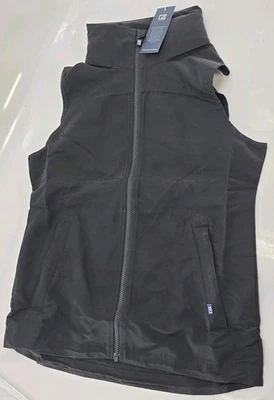 Cutter & Buck Women’s Charter Eco Packable Vest Black New - Size XS - Image 1 of 4