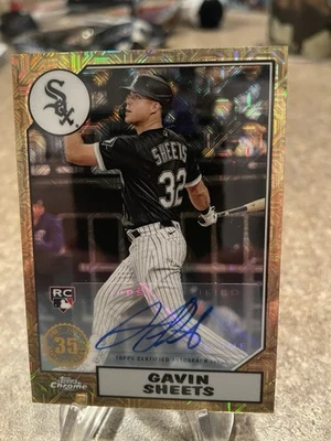 2022 Topps Gavin Sheets Auto /299 35th Anniversary Mojo Silver Pack RC Rookie - Image 1 of 2