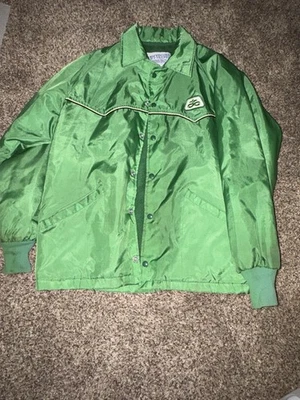 Chaqueta de trabajo Pioneer Farm para hombre marca L Upstream peso pesado era de los 80’s Foto 1 de 4