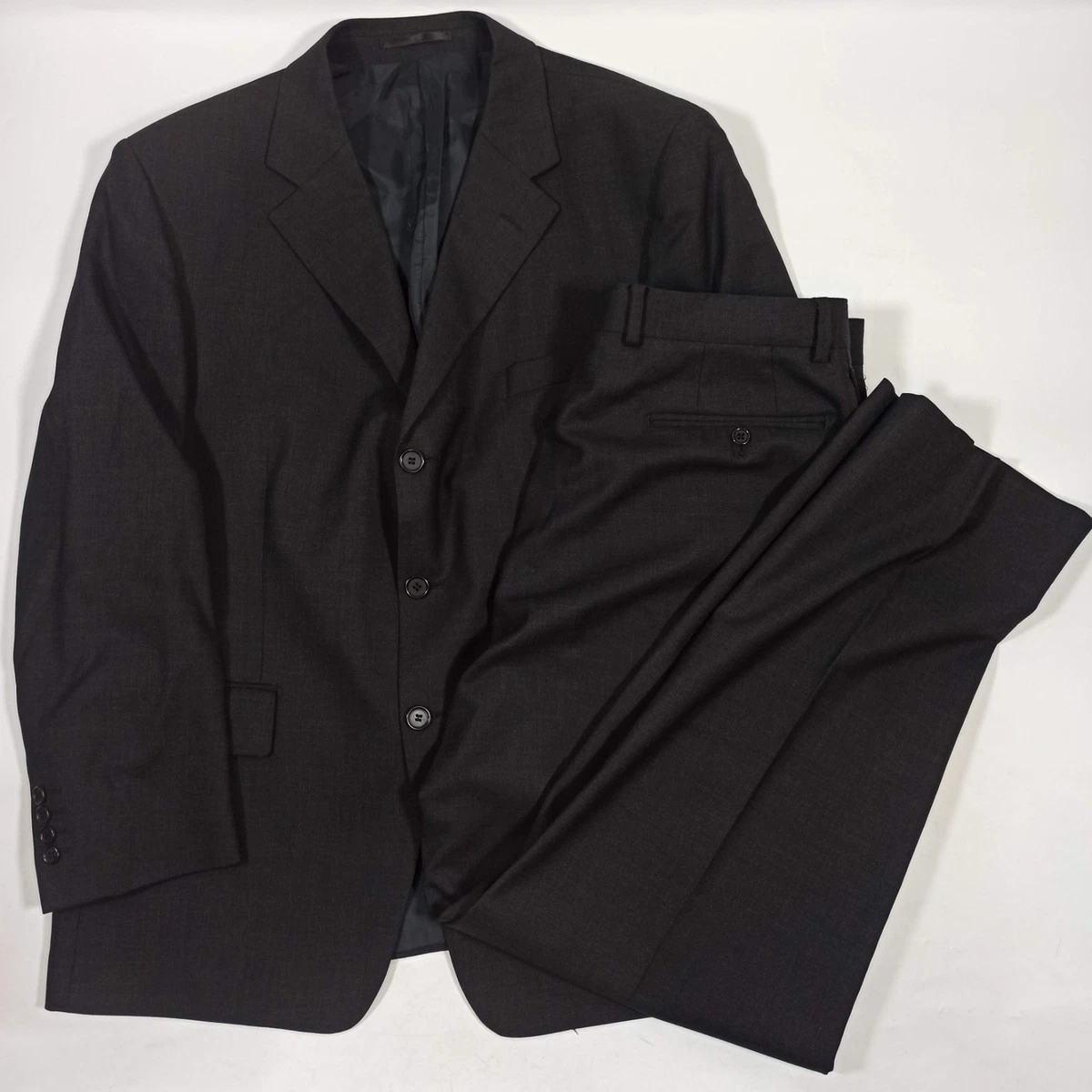 Saint Laurent】single 2b black suit 46 Saint Laurent Three-Button
