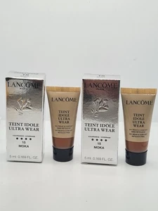 2x LANCOME Teint Idole Ultra Wear Foundation Shade 15 Moka, 5ml - Picture 1 of 1