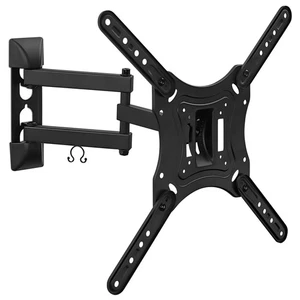 Full Motion TV Wall Mount 23-55 Inch Heavy Duty Adjustable Tilt Swivel Bracket - Picture 1 of 9