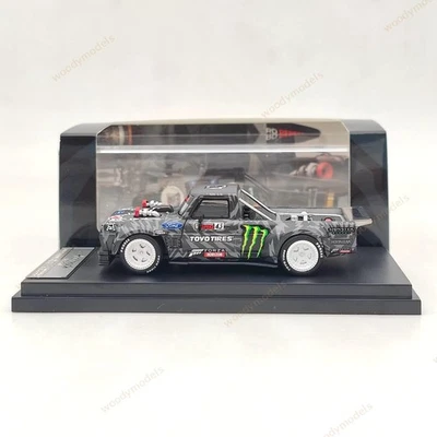 Street Weapon 1:64 Ford Hoonitruck Ken Block 1977 F-150 Pickup Diecast Model Car Foto 1 de 4