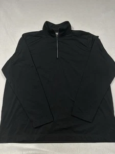 Greg Norman Polo Shirt Men's Size XL Black Golf Dry Long Sleeve - Picture 1 of 7