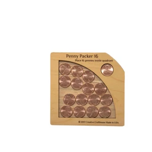 Penny Packer 16 Brain Teaser | Coffee Table Puzzle - Picture 1 of 10
