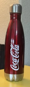 Neu! Coca-Cola H2Go Flasche Wasser Kalt Warm Thermo Doppel Isoliert Edelstahl - Bild 1 von 6