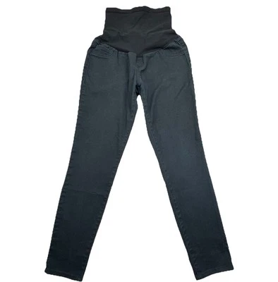 Motherhood Maternity Black Skinny Jeans Size Petite Medium PM - Image 1 of 4