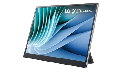 LG gram +view 16MR70.ASDWU portabler LED-Monitor inkl. Cover 40,6 cm (16") - Bild 1 von 4