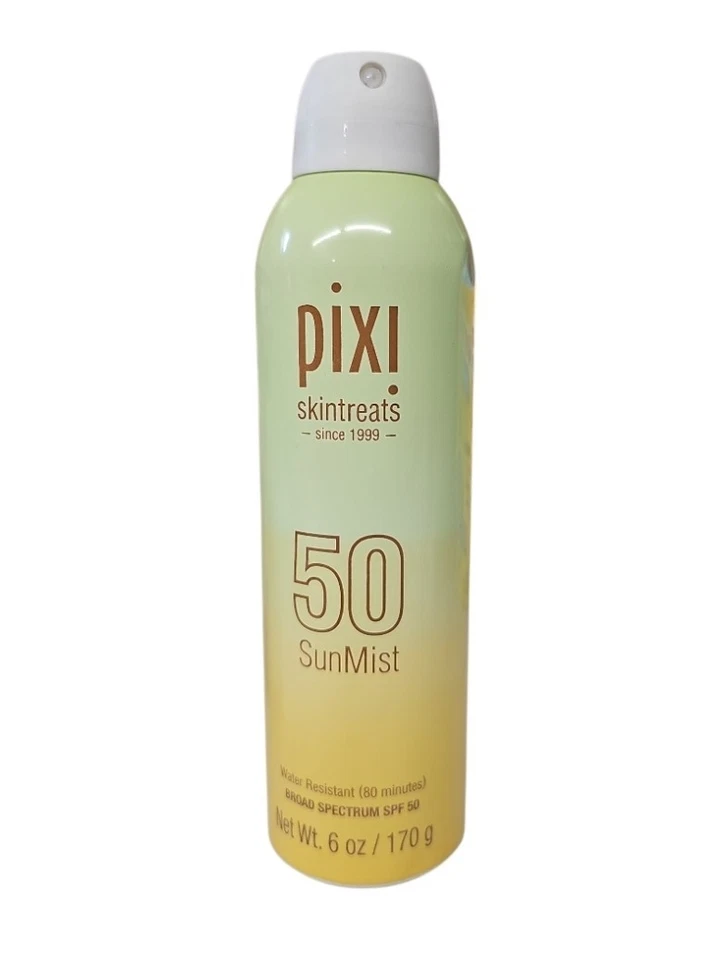 Bruma de maquillaje Pixi Suntreats FPS 50 - resistente al agua 6 fl oz ea BB 10/2026 Foto 1 de 1