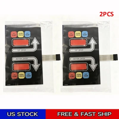 2x Para Secadora Americana/ADC Modelo AD320/AD330 #112559 OPL Teclado con Letrero de Flecha Foto 1 de 3