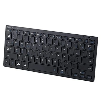 ELECOM Bluetooth Multi-Pairing Mini Tastatur Schere Typ Leicht und Dünn - Bild 1 von 4