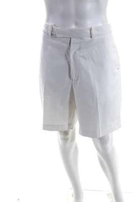 RLX Ralph Lauren Men's Hook Closure Flat Front Dress Short White Size 38 - Image 1 of 4