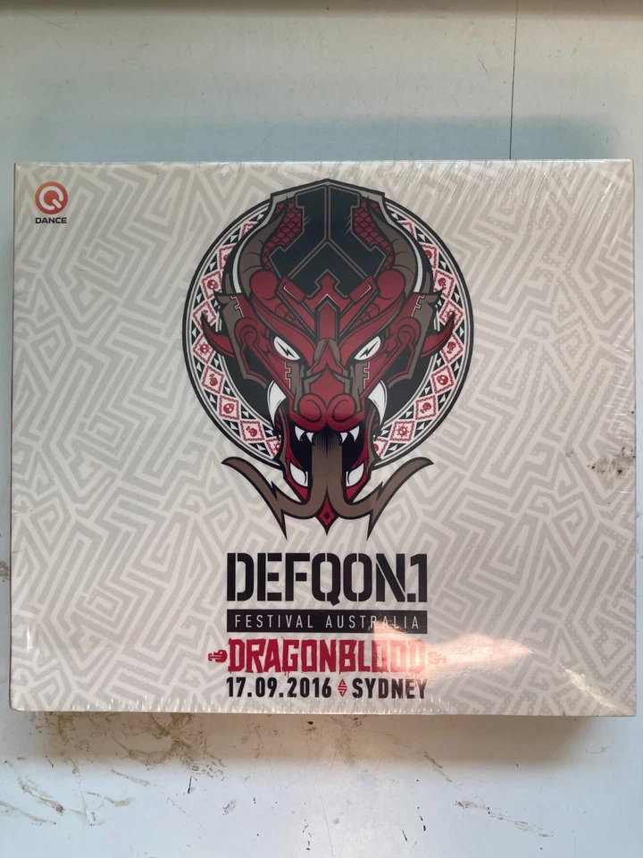DEFQON 1 FESTIVAL AUSTRALIA DRAGONBLOOD 17.09.2016 SYDNEY,4 x CD, NEW AND SEALED - Bild 1 von 1