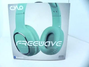 Freewave Wireless Over Ear Headphone Green Bluetooth V4.2 - Picture 1 of 5