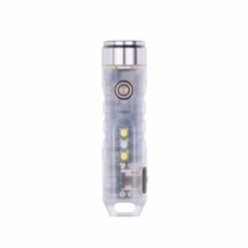Upgraded Aurora A7x Gitd Blue Keychain Flashlight,Rovyvon